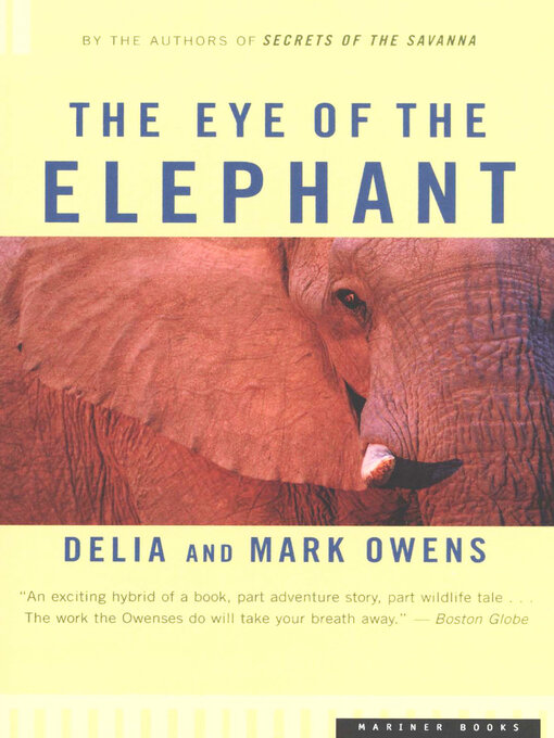 Cover image for The Eye of the Elephant